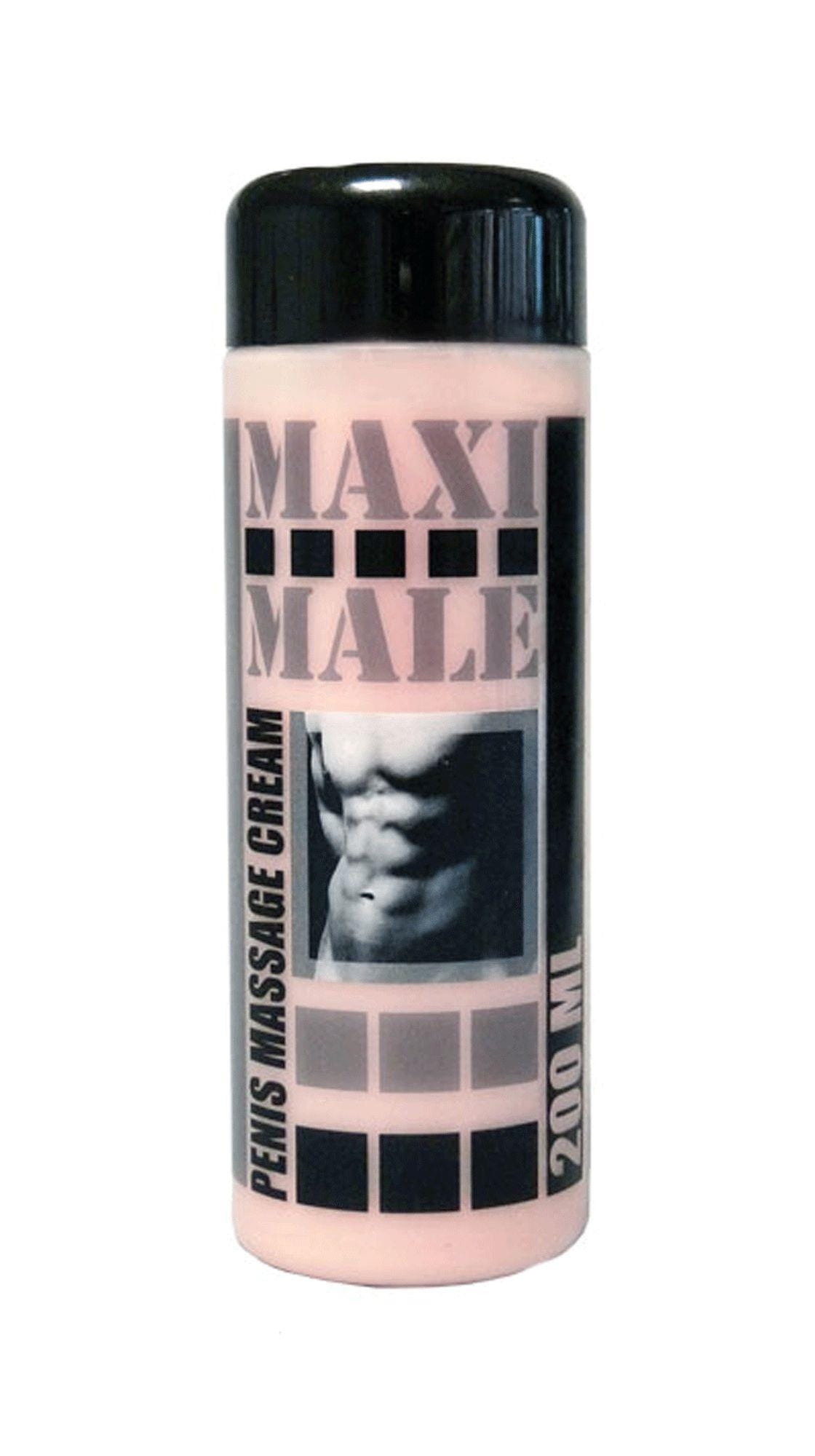 Cremă de masaj pentru bărbați RUF - Maxi Male, pentru stimulare și hidratare intensă, 200 ml