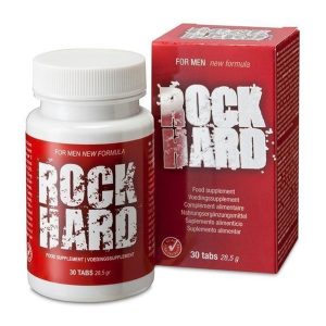 Supliment alimentar Cobeco - Rock Hard, pentru stimularea erecției și performanței sexuale, 30 buc