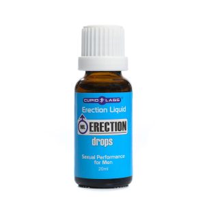 Picături afrodisiace Cupid – ErectiOn Drops, pentru stimularea erecției, 20 ml