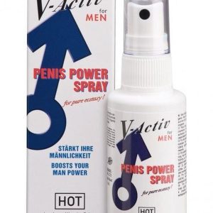 Spray intim pentru bărbați Hot - V-Activ Penis Power, stimulează potența, 50 ml