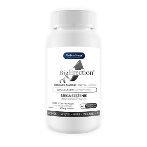 Supliment alimentar Medica Group - Big Erection, pentru stimularea erectiei, 60 buc