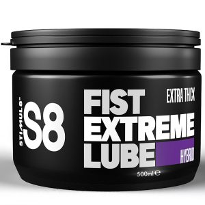 Lubrifiant hibrid S8 – Extreme Fist Lube, pentru penetrare confortabilă și control total, 500 ml