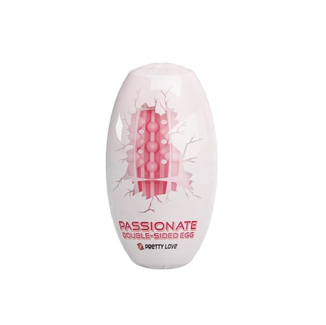 Ou pentru masturbare Pretty Love - Passionate Double Side, rezistent la apă, roz