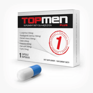 Supliment alimentar pentru bărbați SHS TopMen, pentru stimularea erecției și îmbunătățirea potenței, 1 buc