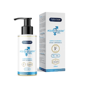 Gel intim Medica Group - Aqua Orgasm, cu efect răcoritor pentru plăcere intensă și hidratare naturală, 150 ml