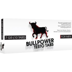 Capsule Pharmquests - BULLPOWER Testo Tabs pentru erecție puternică, 10 buc