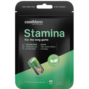 Supliment alimentar CoolMann – Stamina, pentru vitalitate masculina si prelungirea placerii, 60 capsule