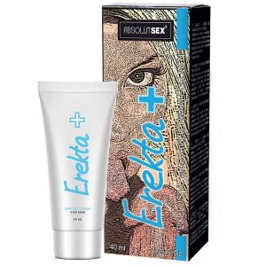 Cremă RUF – Erekta Plus, pentru stimularea erecției și îmbunătățirea performanței sexuale, 40 ml