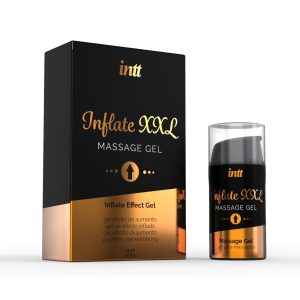 Gel INTT - Inflate XXL, pentru stimularea potenței masculine, mărirea penisului și erecție puternică, 15 ml