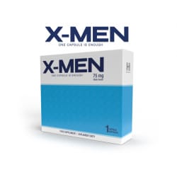 Supliment alimentar pentru bărbați SHS - X-men, pentru stimularea erecției și îmbunătățirea potenței, 1 buc
